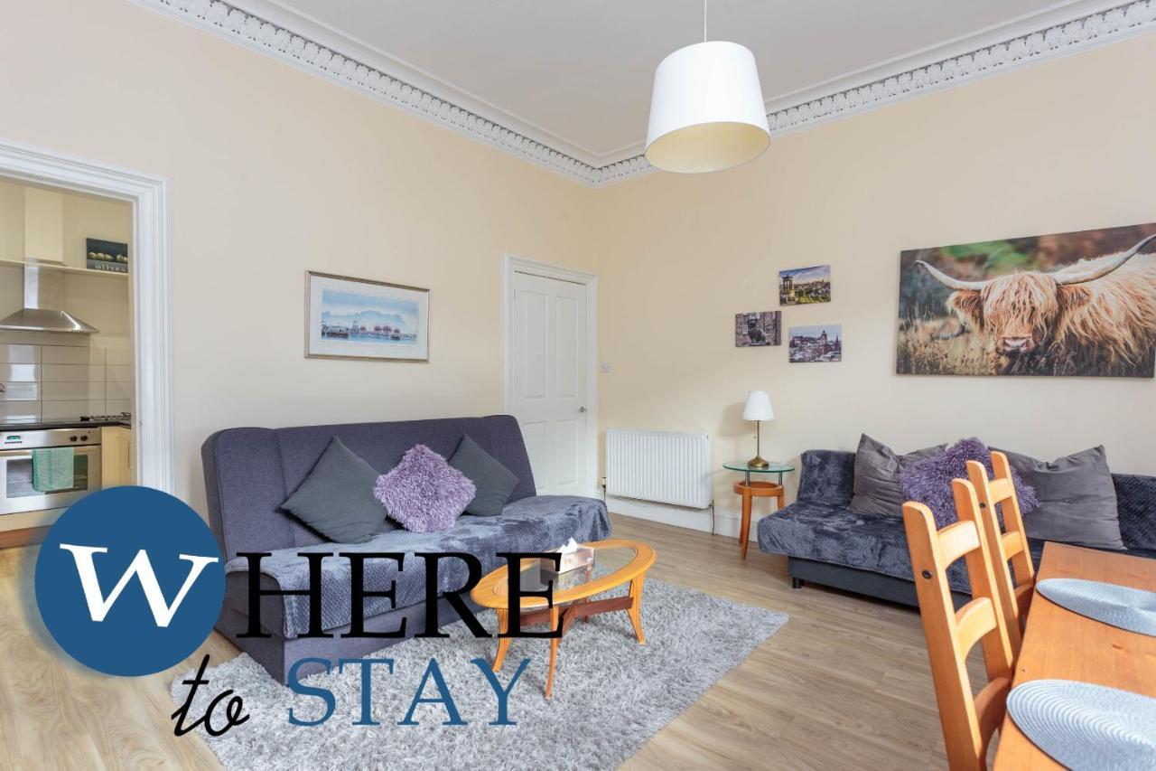 Beautiful 2Bed Ground-F Pitt St. Apartment Edinburgh Luaran gambar